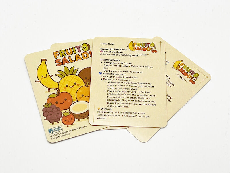 Fruit Salad - Structured Phonics Game