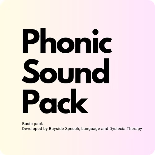 Phonic Sound Pack (Basic Pack)